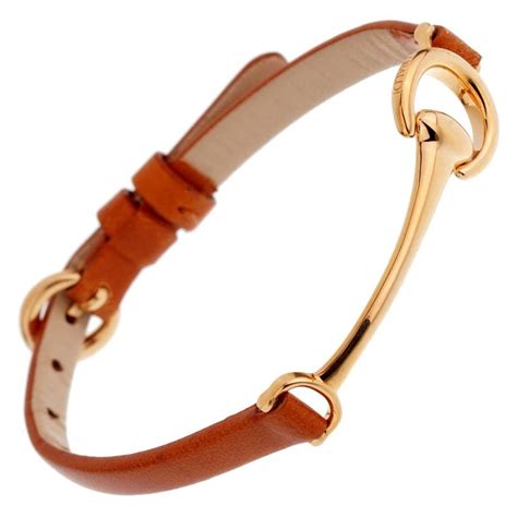 gucci horse bit rose gold bracelet|Gucci horsebit bracelet men's.